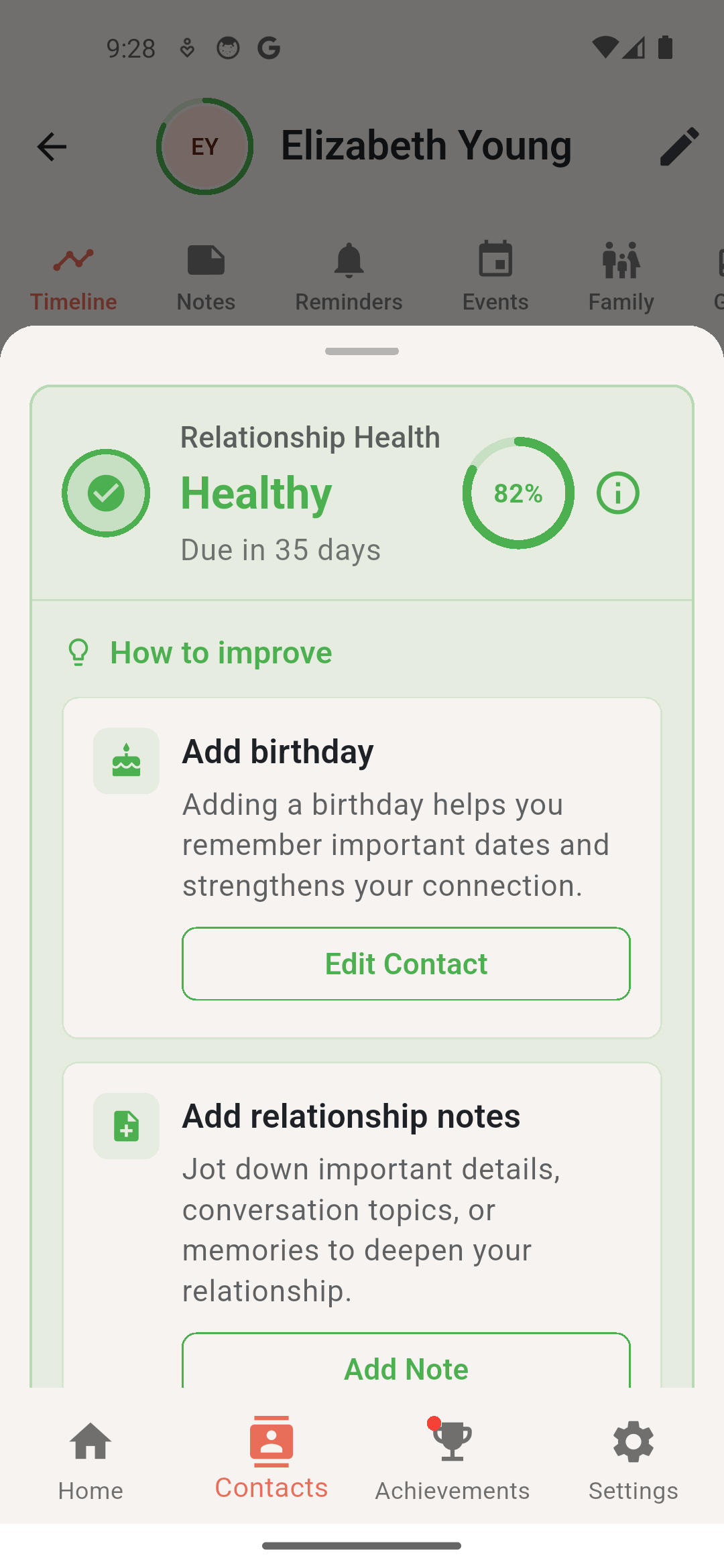 Kinly App Screenshot